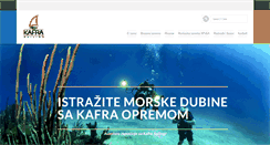 Desktop Screenshot of kafra-sailing.hr